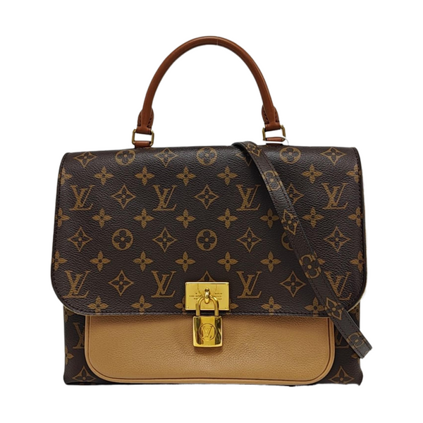 MARIGNAN Monogram Coated Canvas Brown
