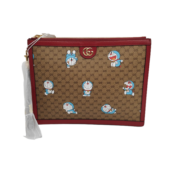 Doraemon X Gucci Monogram Coated Canvas Multicolor