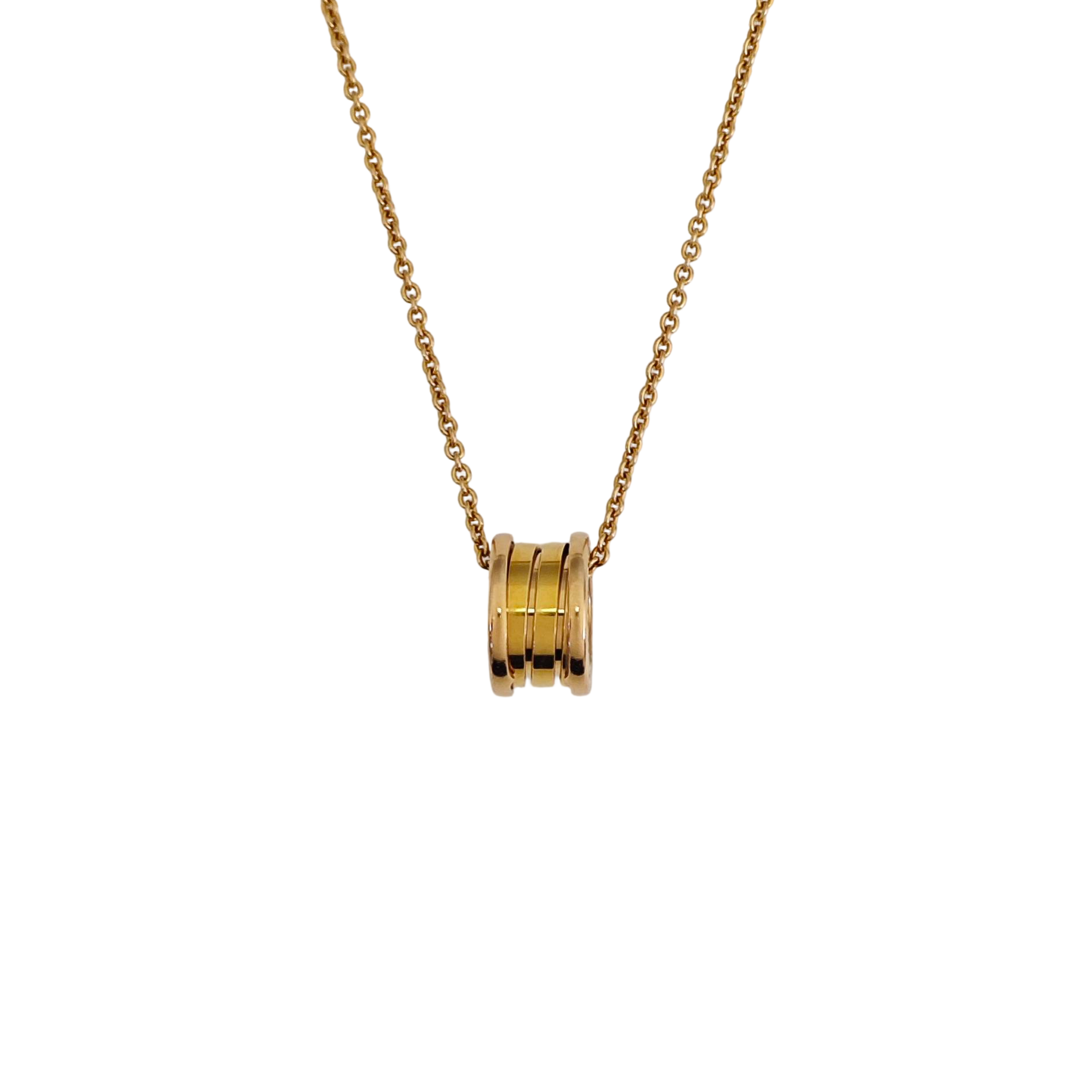 B.ZERO1 18k Rose Gold Necklace