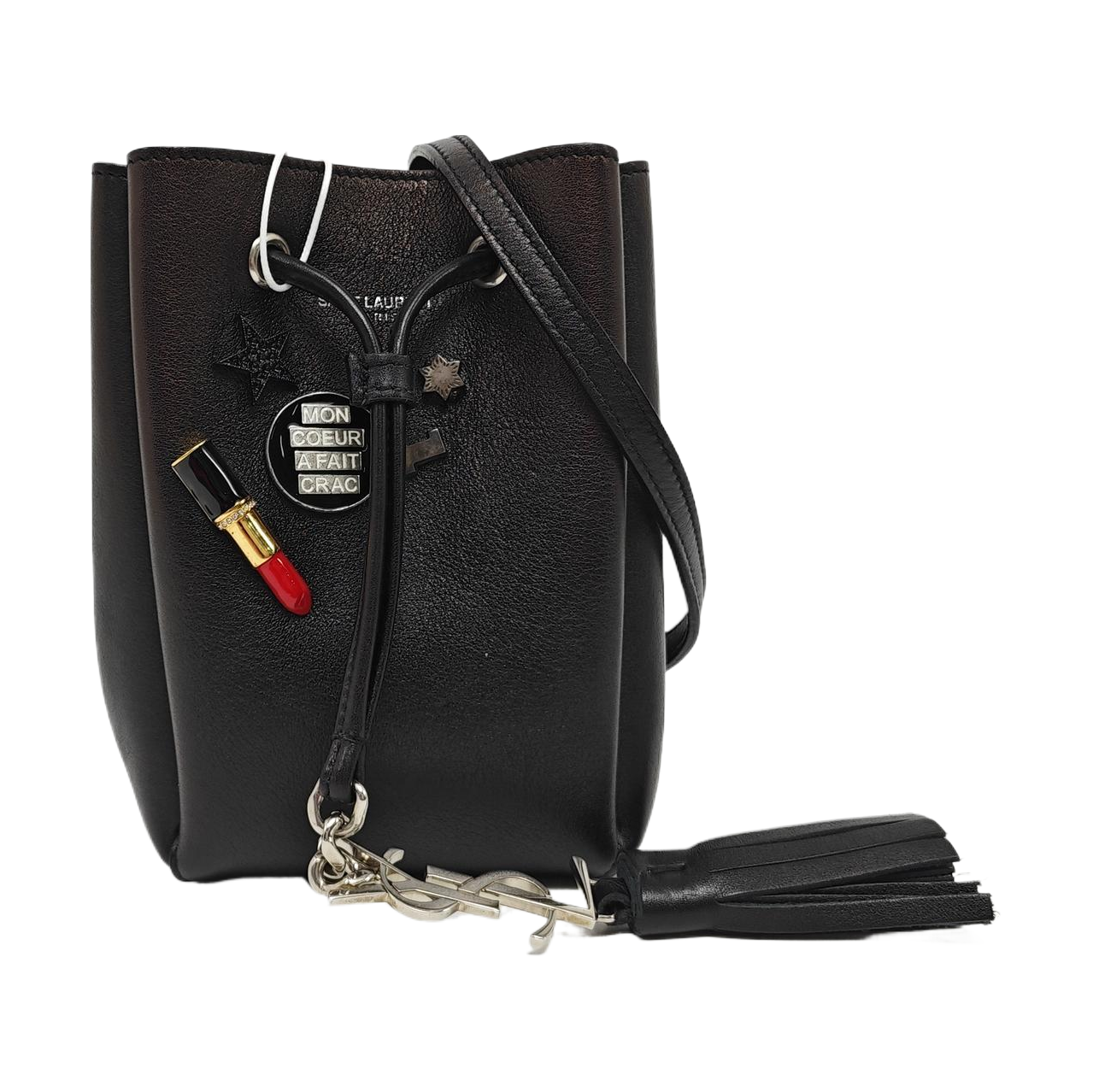 Calfskin Bucket Bag Black