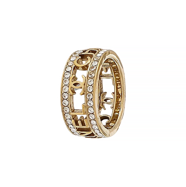 Metal Gold Ring EU 52