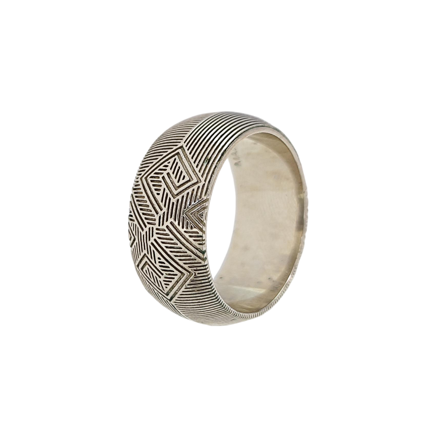 Metal Silver Ring EU 59