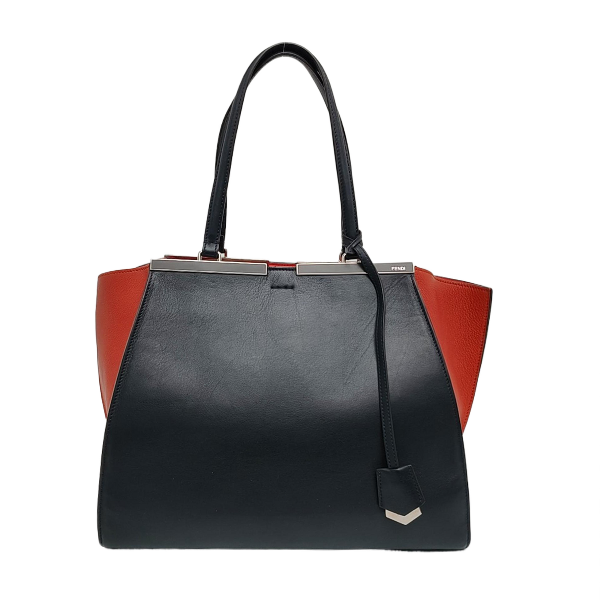 Authenticated pre-owned  3Jours Calfskin Black - Tote Bag at Looply