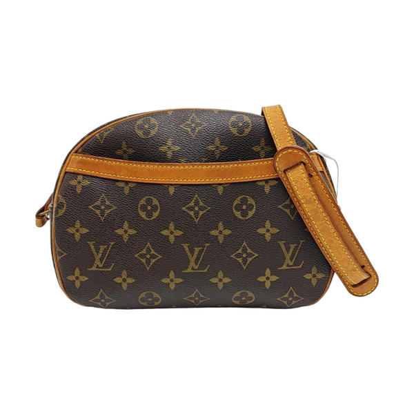 BLOIS PM Monogram Coated Canvas Brown
