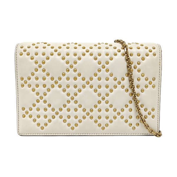 Calfskin Shoulder Bag White