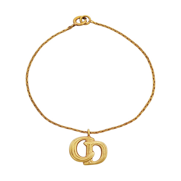 Petit CD Metal Gold Bracelet