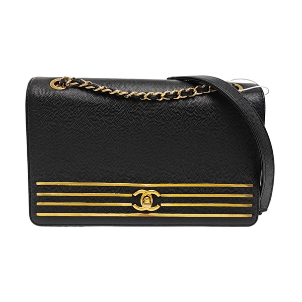 Grained Calfskin Black