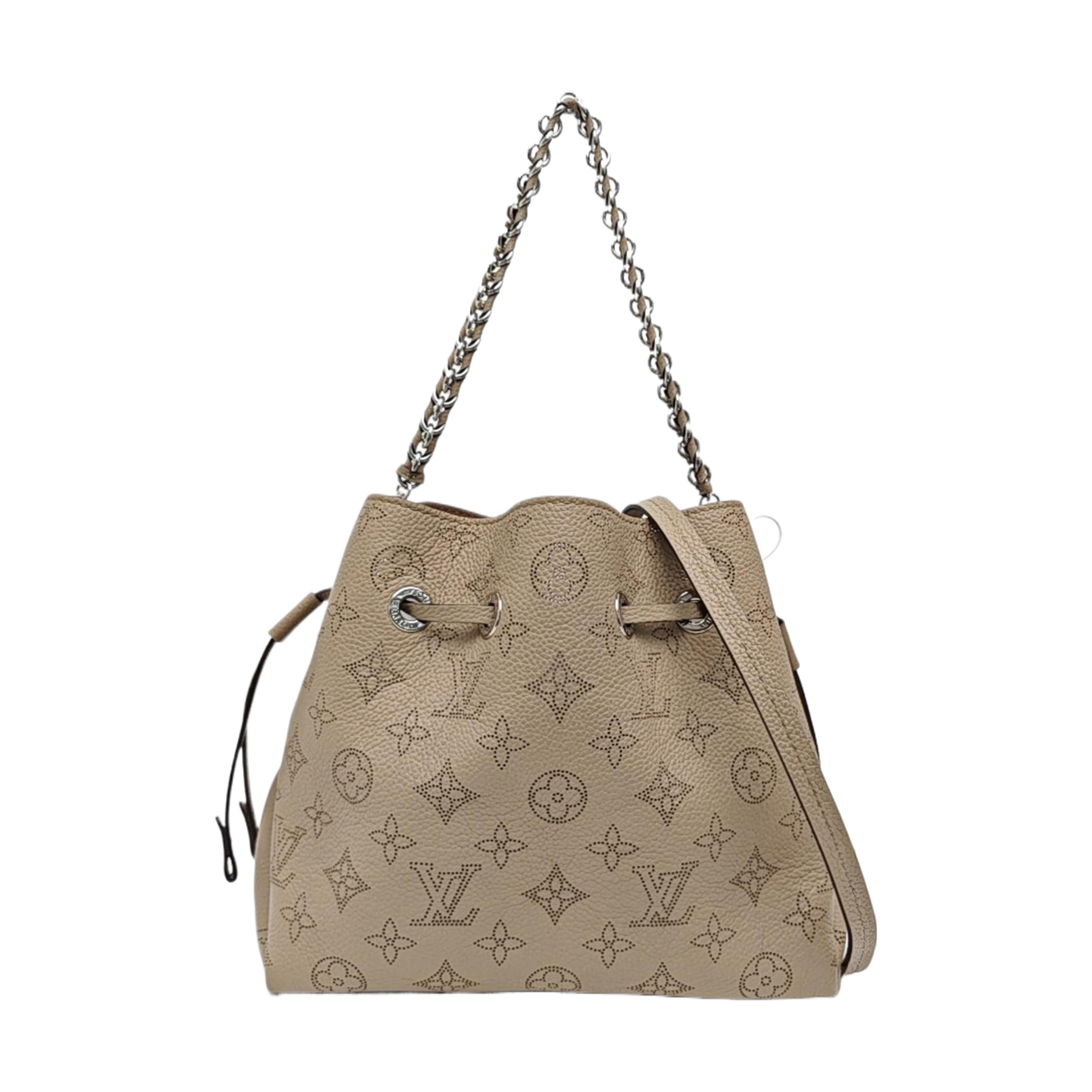 BELLA Monogram Calfskin Gray