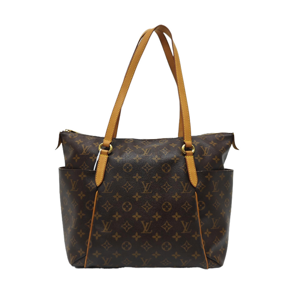 TOTALLY MM Monogram Coated Canvas Brown