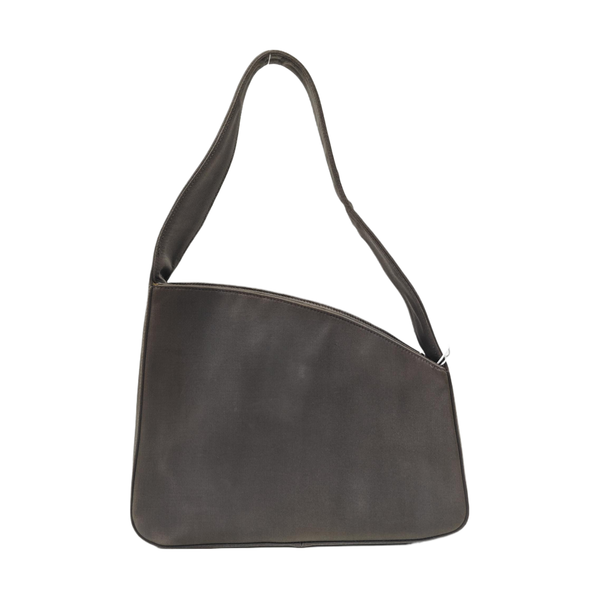 Fabric Top Handle Bag Gray