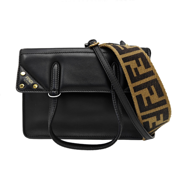 Flip Lambskin Black
