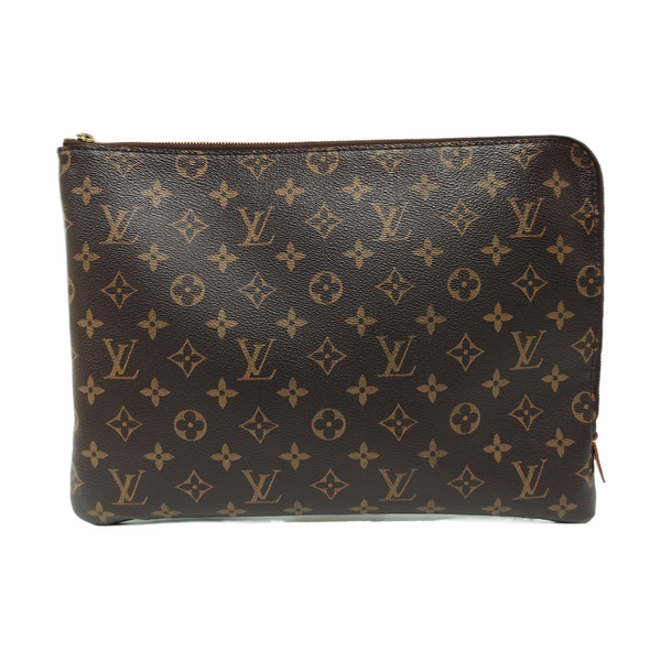 Etui Voyage MM Monogram Coated Canvas Brown