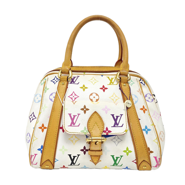 LV × TM PRISCILLA Monogram Coated Canvas White