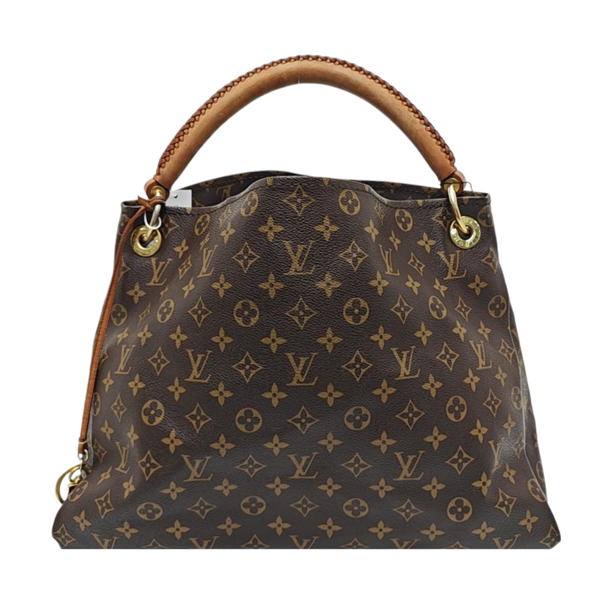 ARTSY MM Monogram Coated Canvas Brown