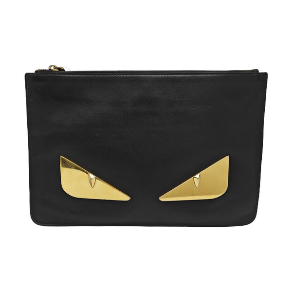 Calfskin Clutch Black