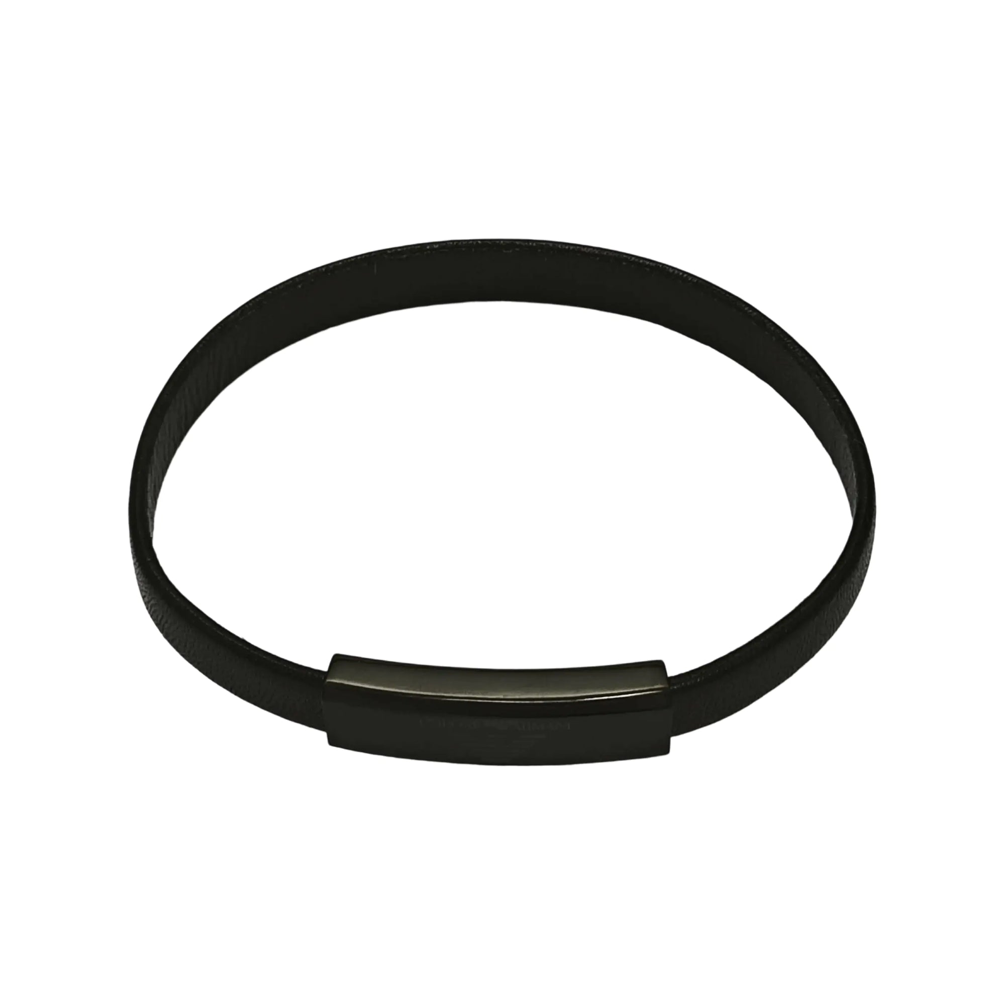 Leather Black Bracelet