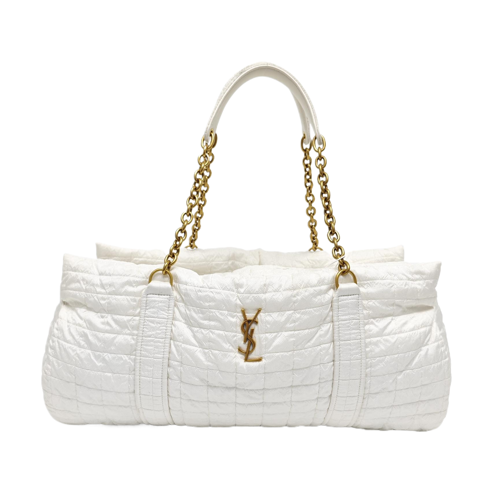Quilted Fabric White