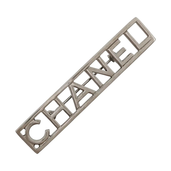 Metal Gray Brooch