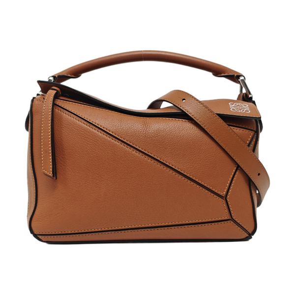 Puzzle Small Calfskin Brown
