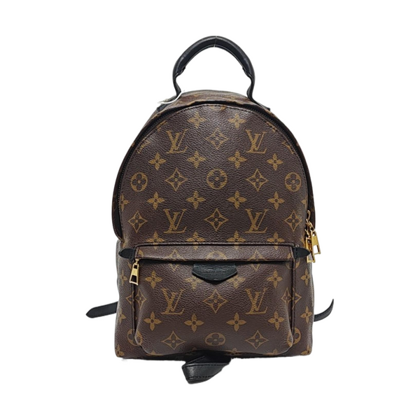 PALM SPRINGS PM Monogram Coated Canvas Brown