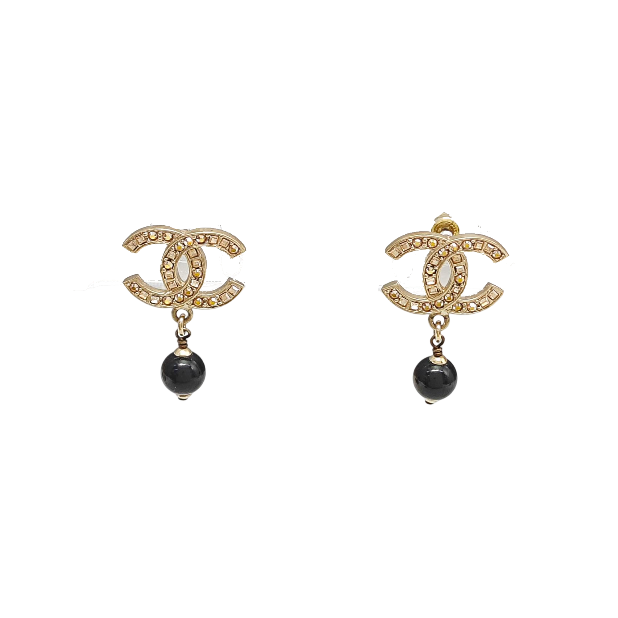 Metal Gold Stud Earrings