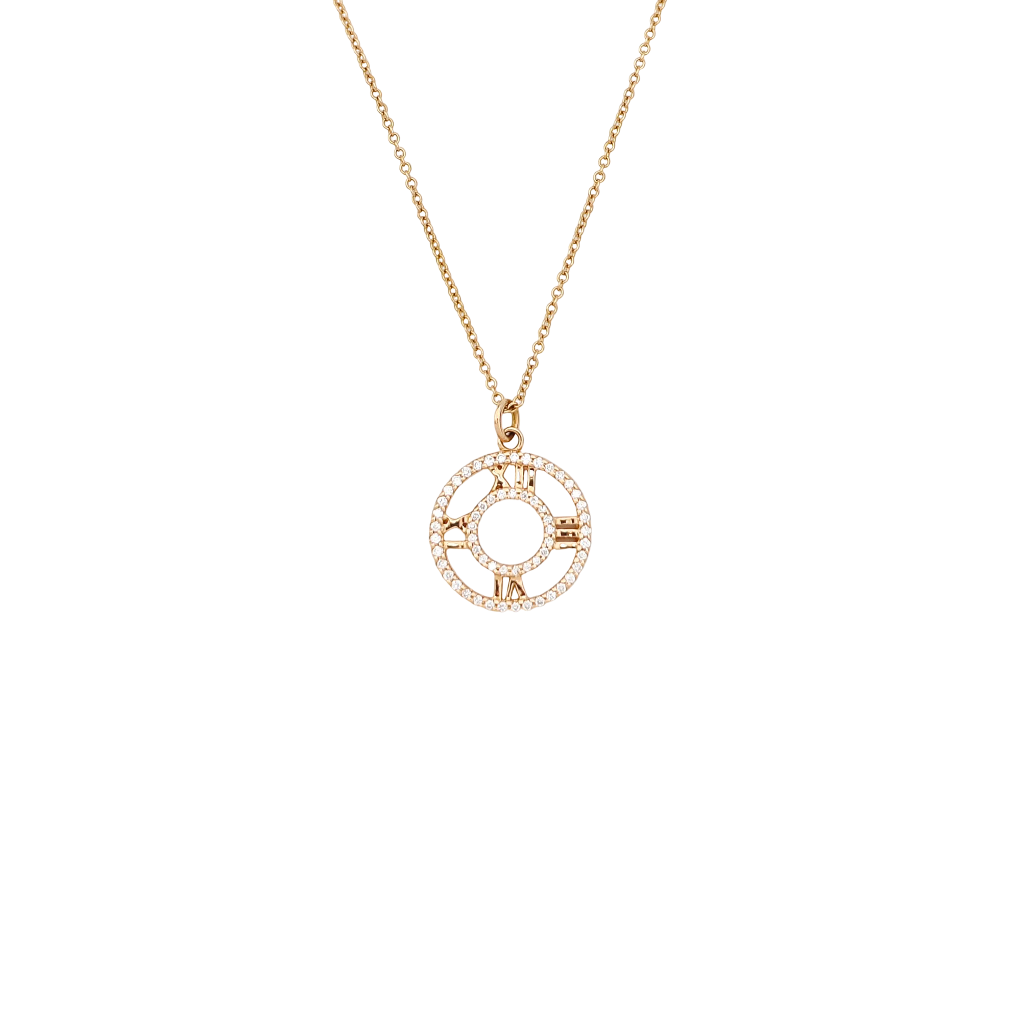 Atlas 18k Rose Gold Necklace