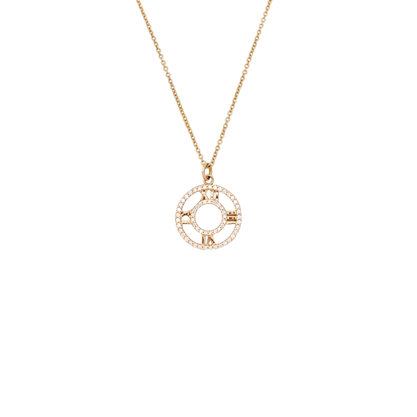 Atlas 18k Rose Gold Necklace