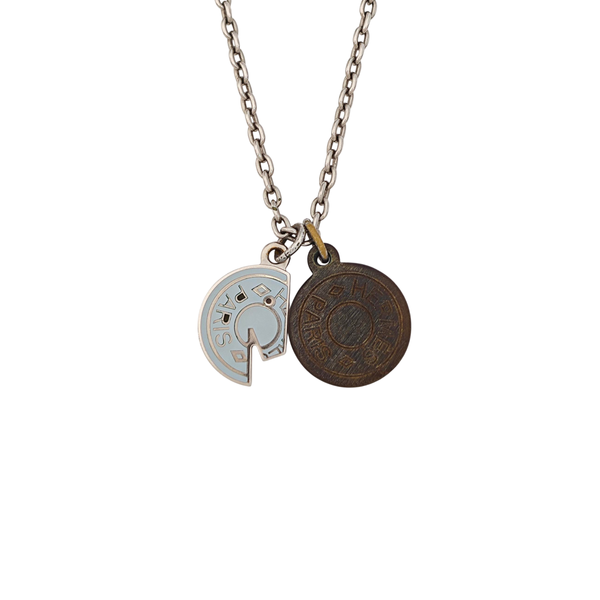 Carrousel Metal Silver Necklace