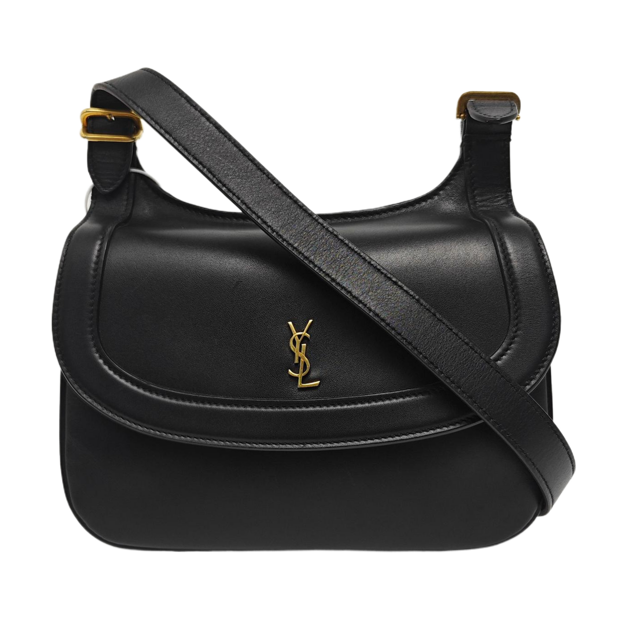 MONOGRAM Medium Calfskin Black