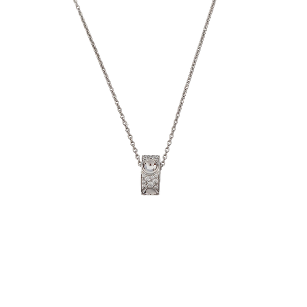 EMPREINTE 18k White Gold Silver Necklace