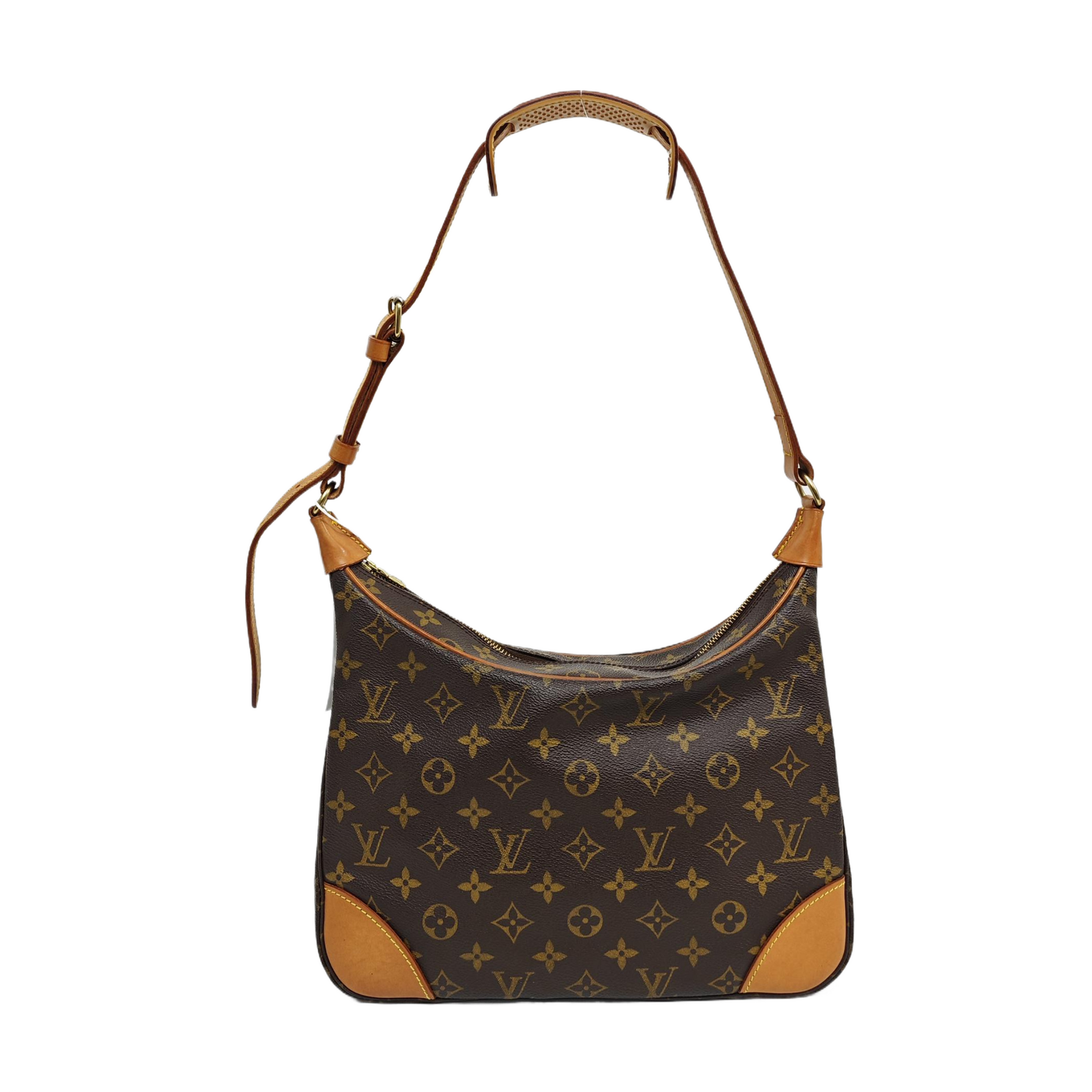 BOULOGNE Monogram Coated Canvas Brown