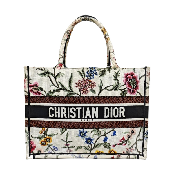 Authenticated pre-owned  Book Tote Medium Canvas Multicolor - Tote Bag at Looply