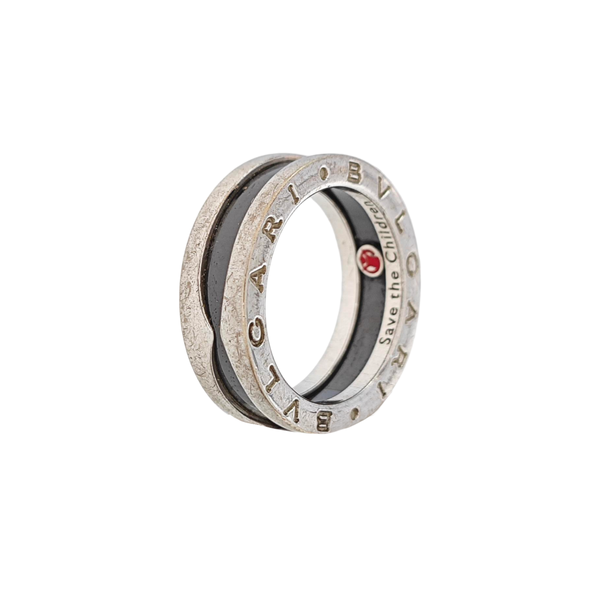 B.ZERO1 925 Sterling Silver Ring EU 52