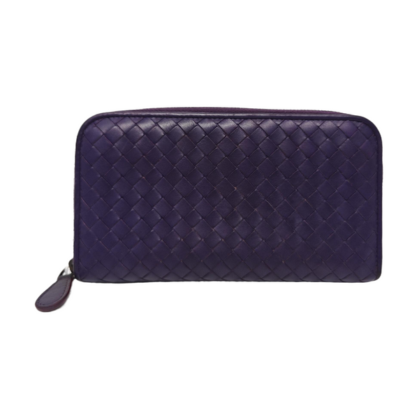 Lambskin Wallet Purple