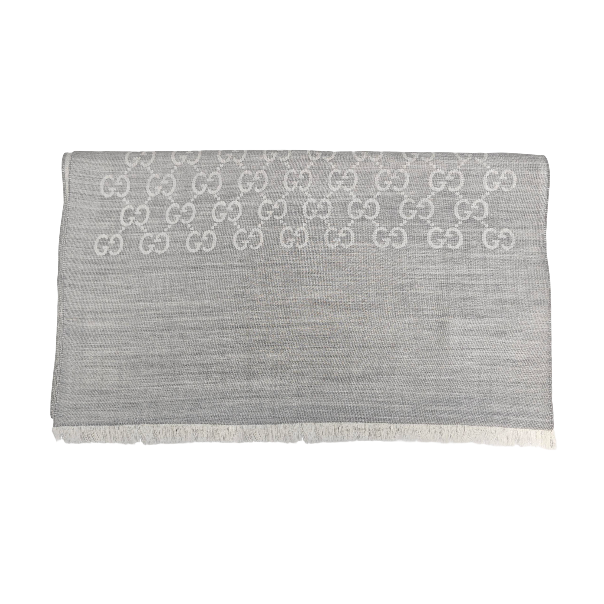 Wool Scarf Gray