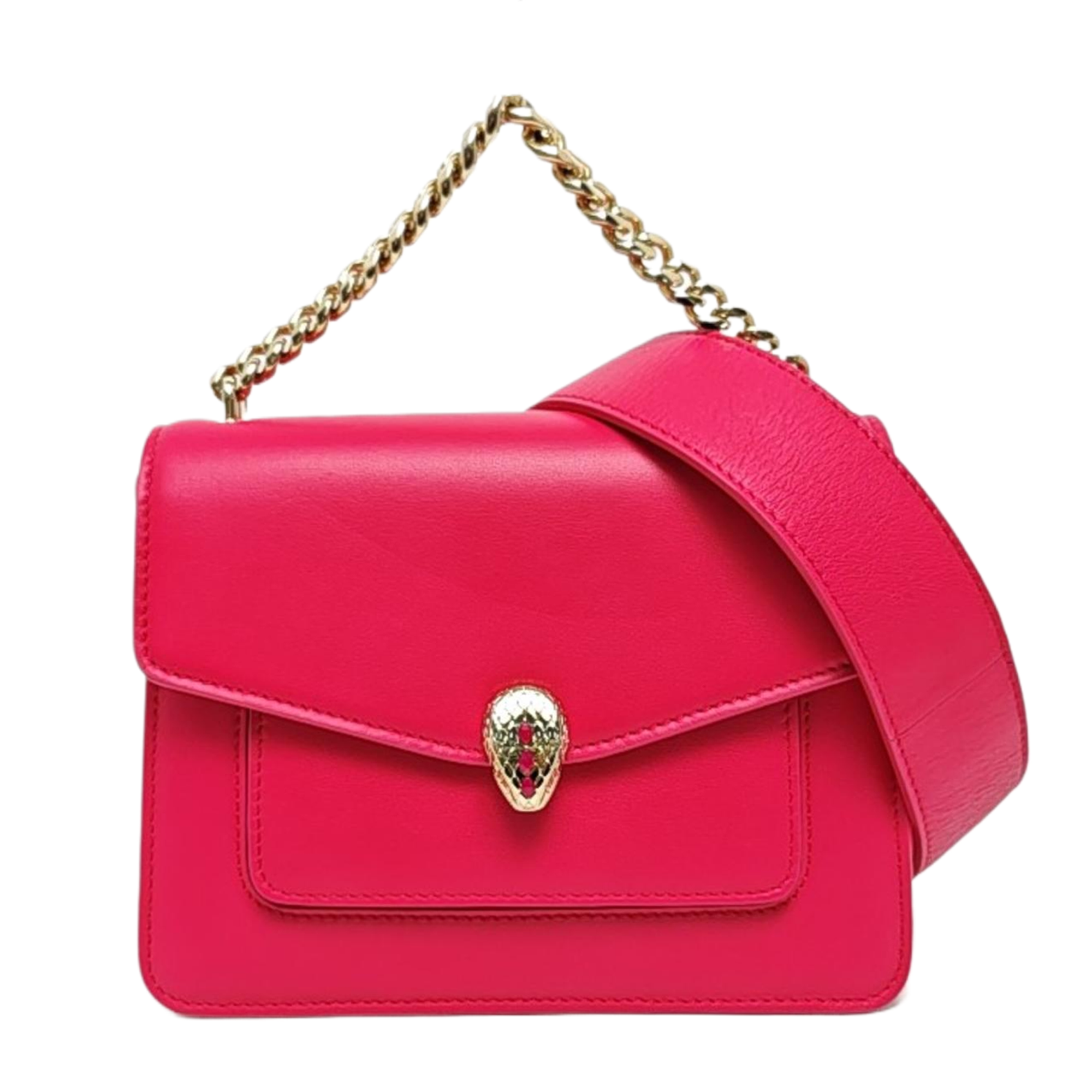 SERPENTI FOREVER Small Calfskin Pink