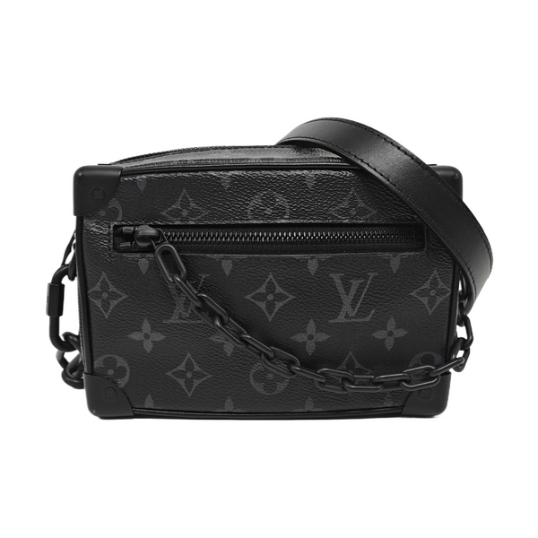 SOFT TRUNK Mini Monogram Coated Canvas Black