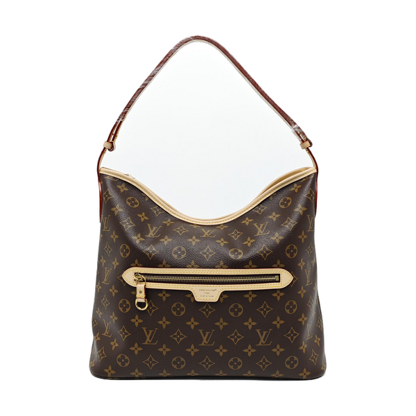 Line Up Monogram Coated Canvas Brown