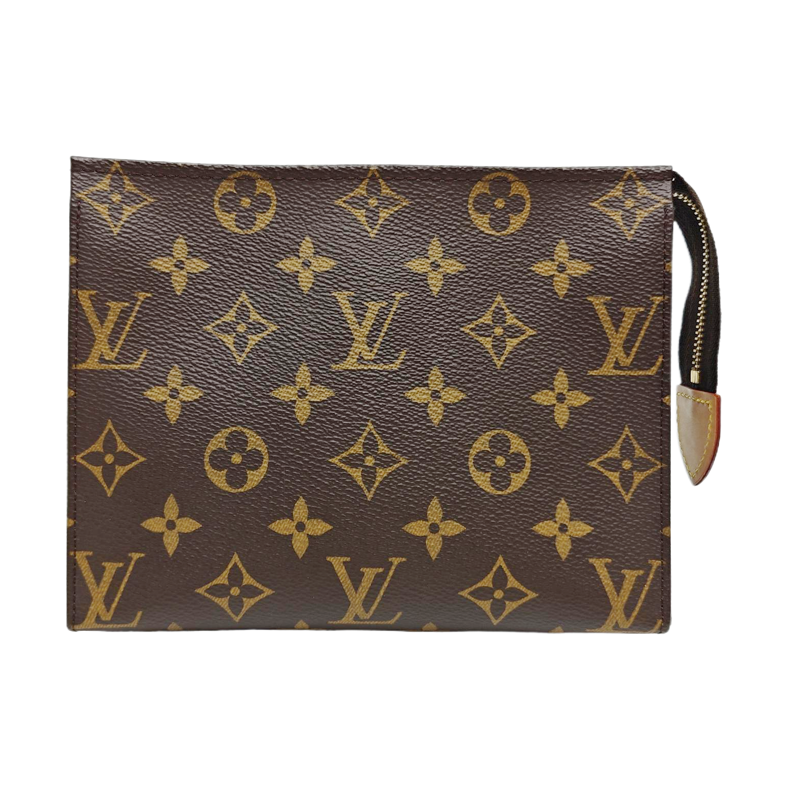 TOILET POCKET 19 Monogram Coated Canvas Brown