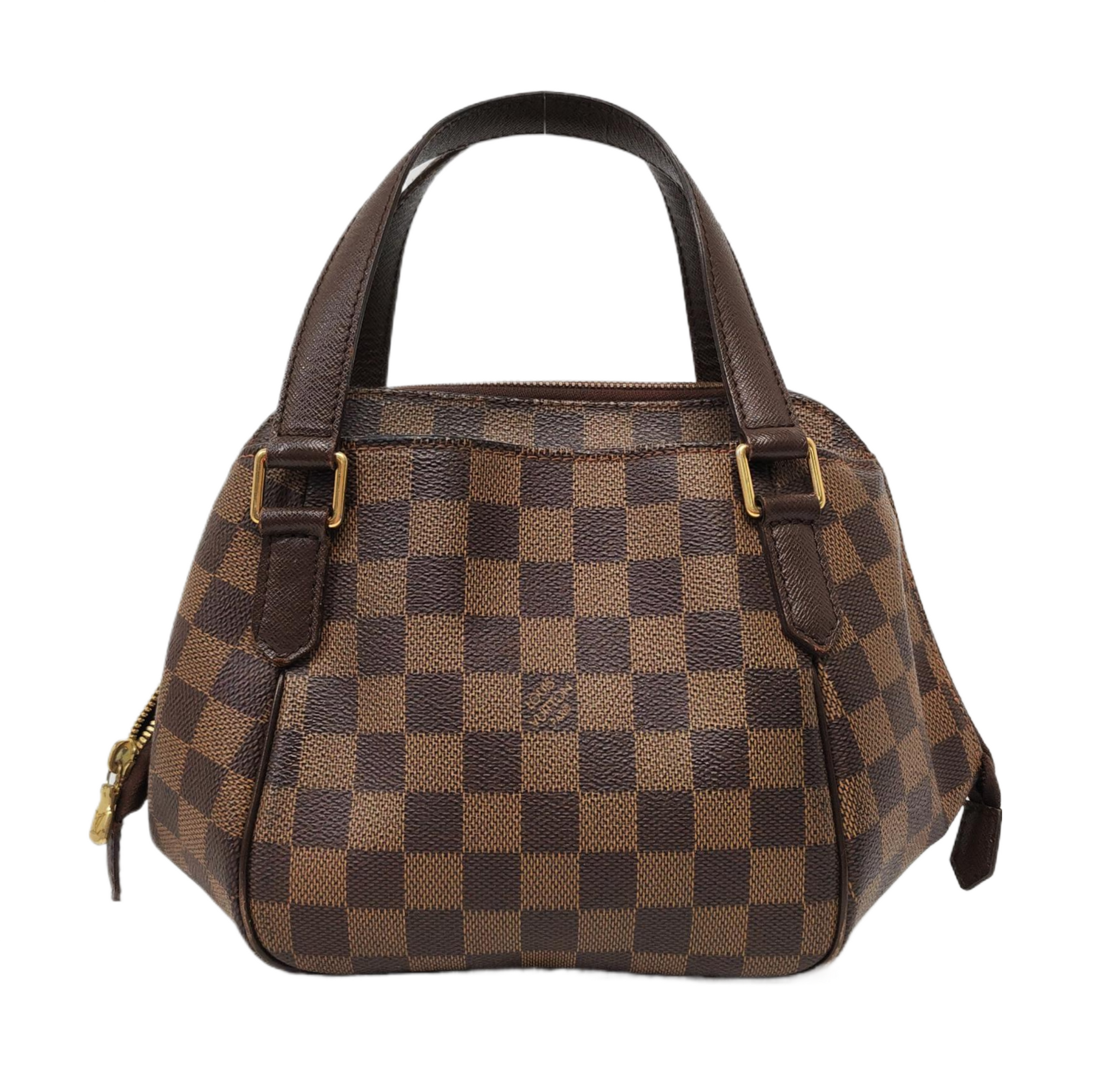 BELEM PM Damier Ebene Coated Canvas Brown