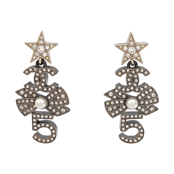 Metal Gray Earrings