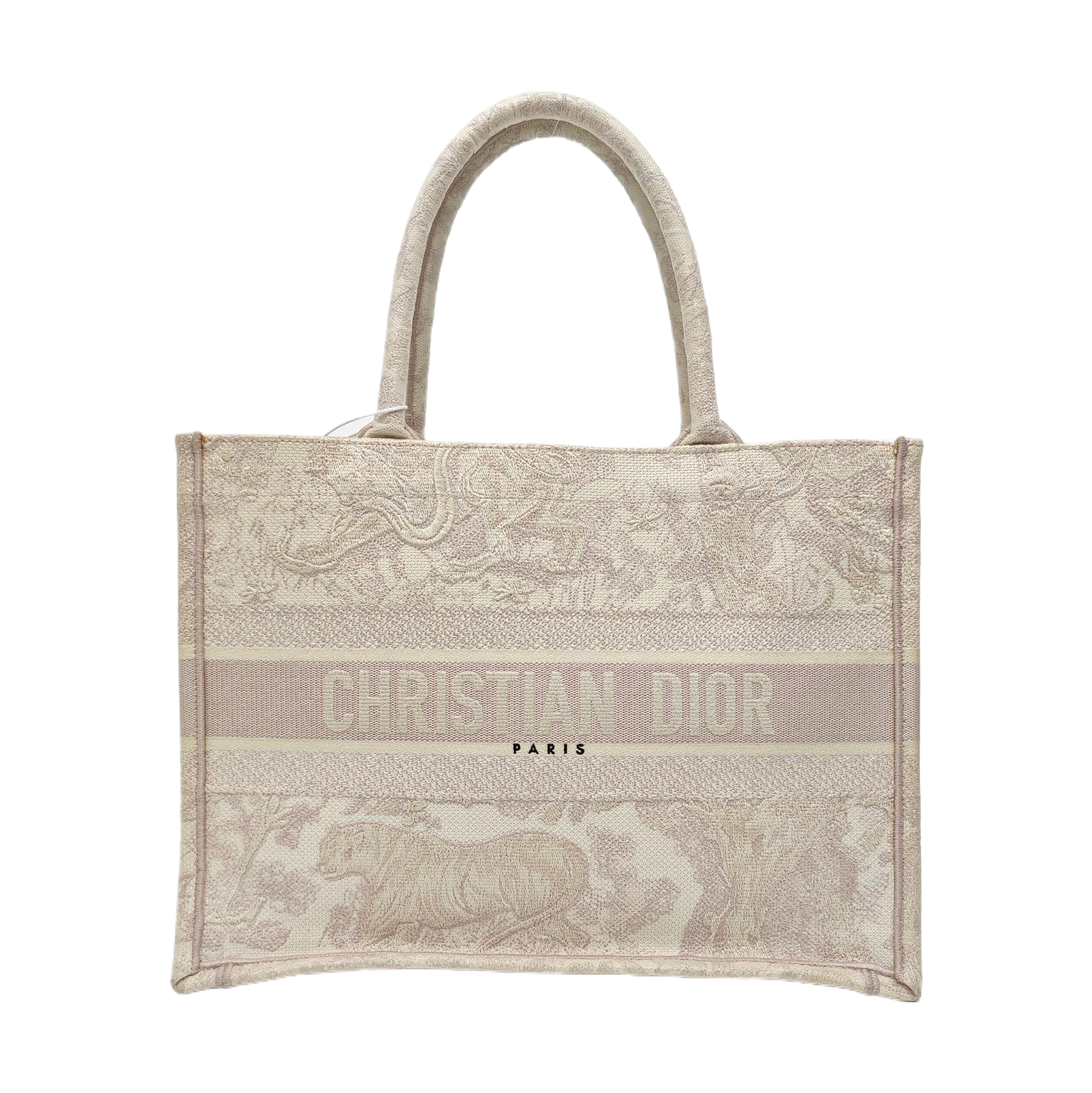 Book Tote Medium Canvas Pink