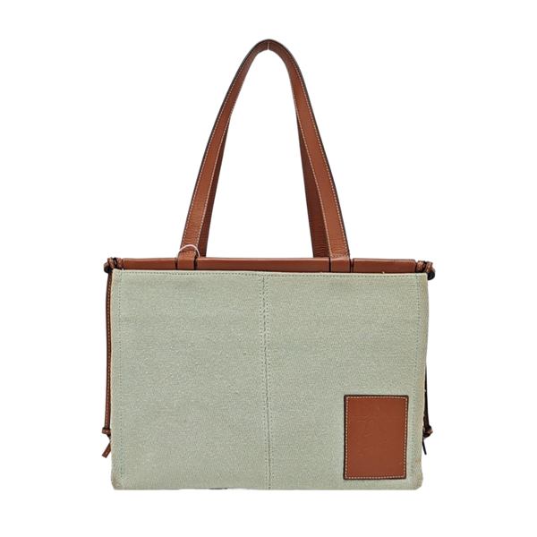 Cushion Small Canvas Green