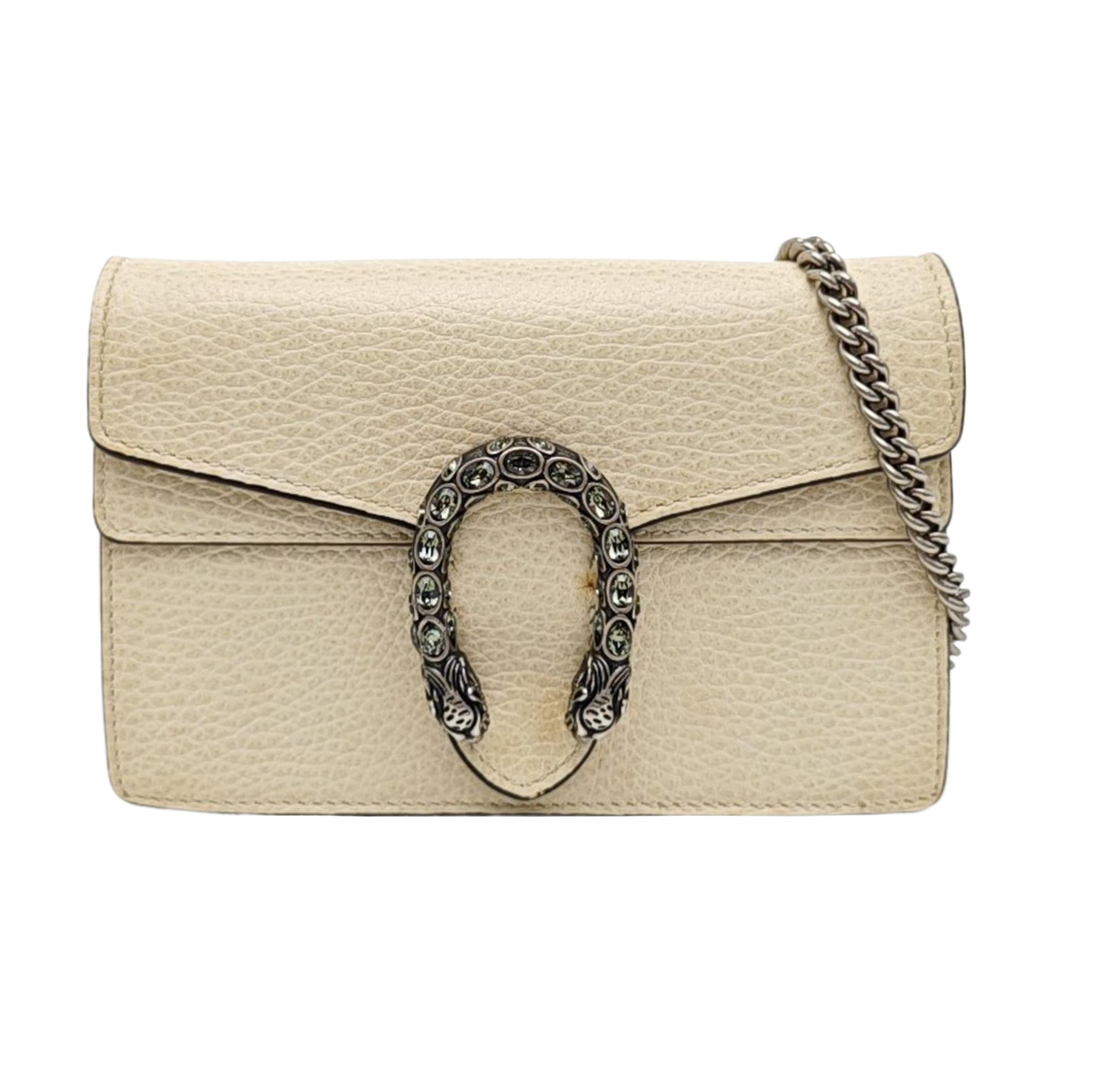 Dionysus Super Mini Calfskin Beige