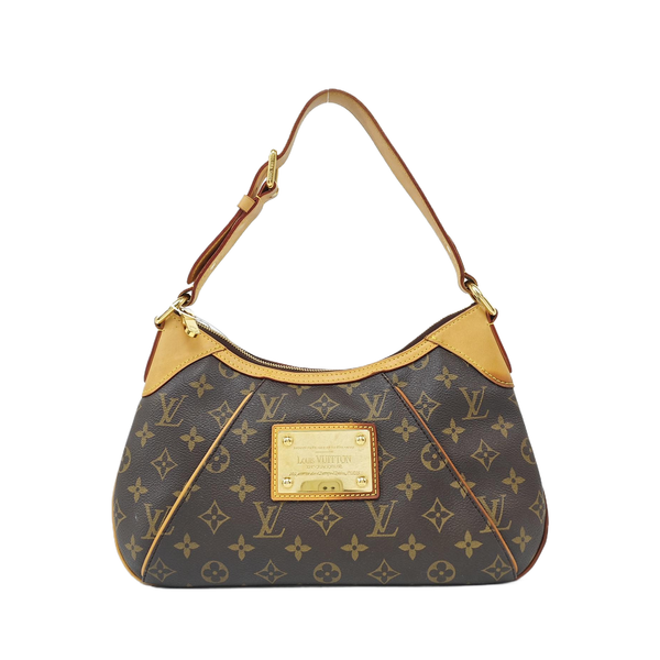 GALLIERA Monogram Coated Canvas Brown