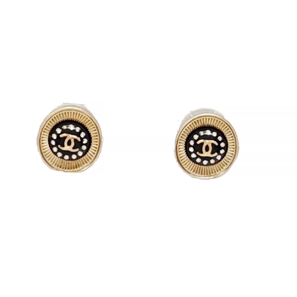 Lab-Grown Diamond Black Stud Earrings