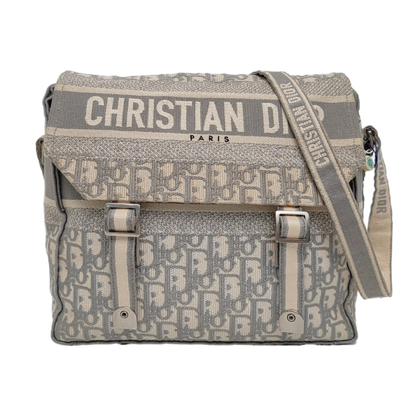 Diorcamp Large Oblique Canvas Gray