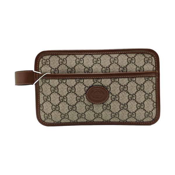 Retro Monogram Coated Canvas Brown