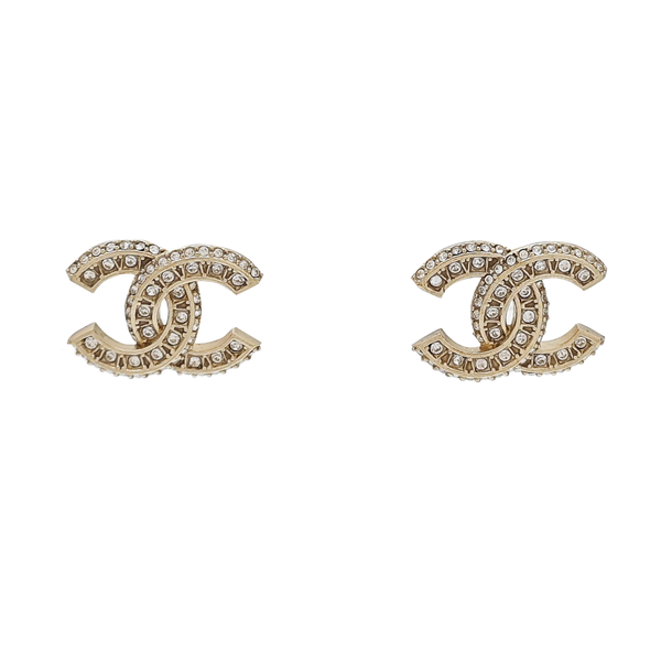 Metal Gold Stud Earrings