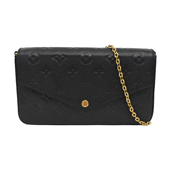 FÉLICIE Mini Monogram Calfskin Black